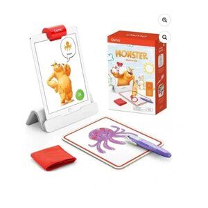 Osmo Monster Starter Kit iPad Base Drawing Board Erasable Marker Kids